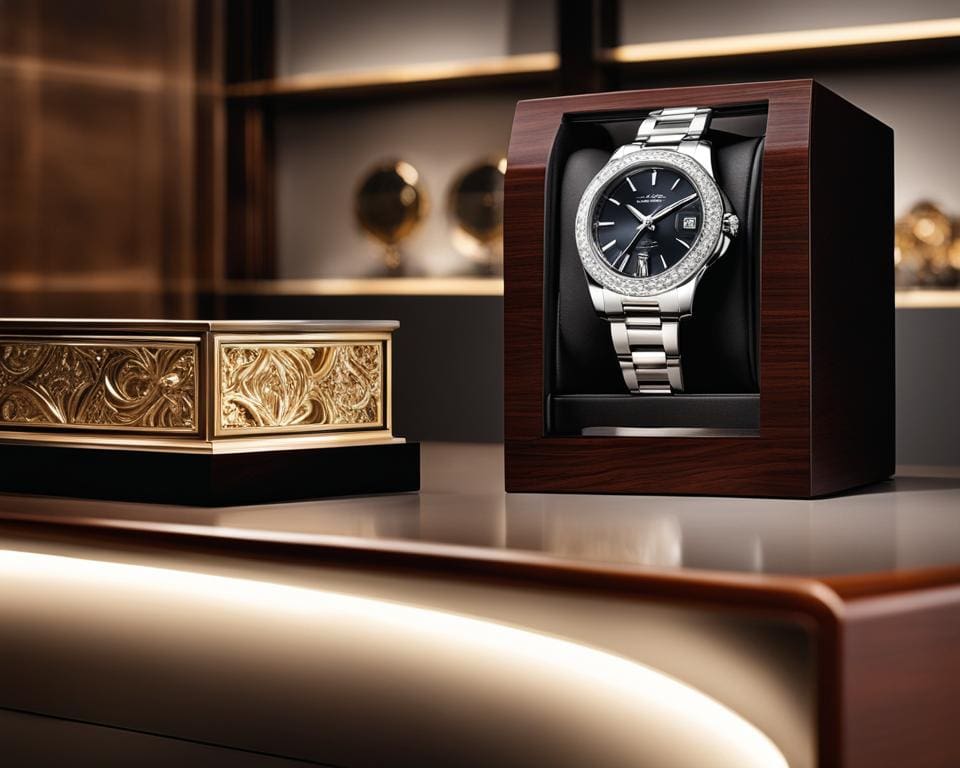 Een elegante horlogebox voor horlogeliefhebbers