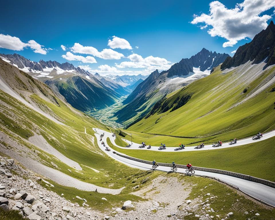 photo´s op de Col du Galibier