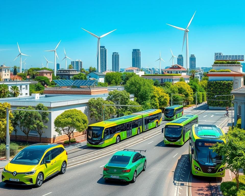 De toekomst van groene energie in de transportsector