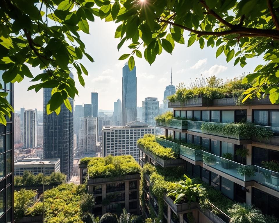 Moderne architectuur: Hoe groene daken de stad verduurzamen