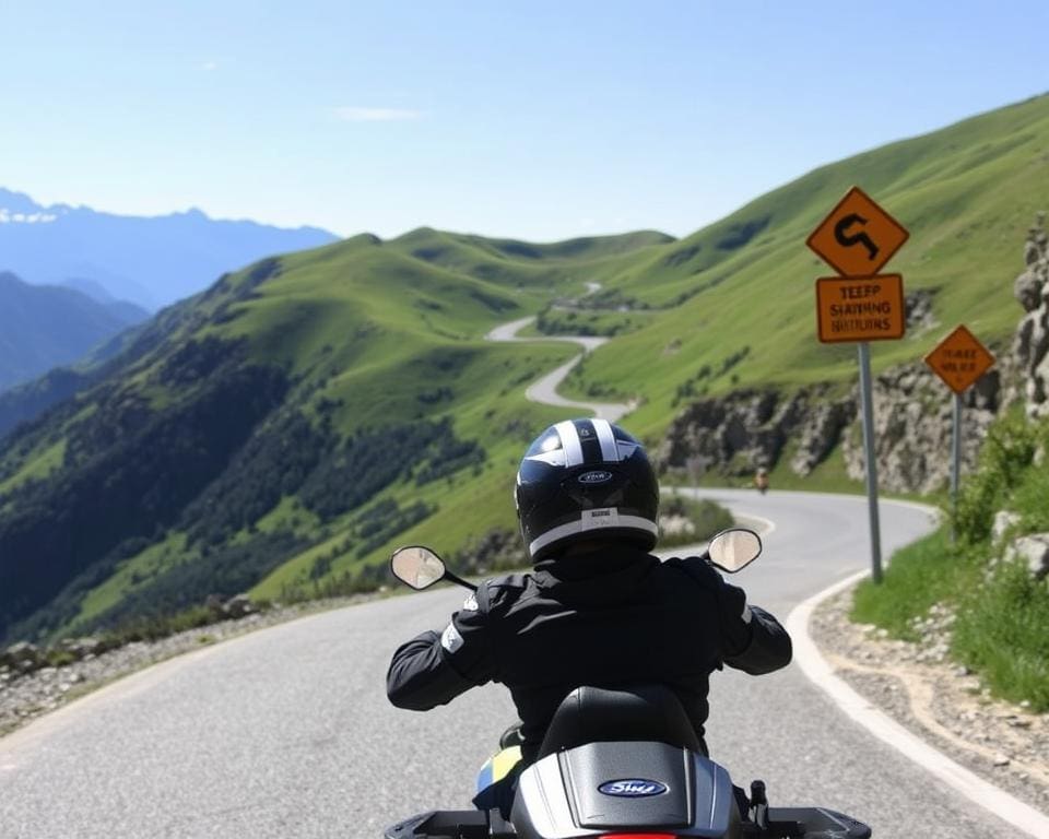 Motorrijden in de bergen: Veiligheidstips voor avontuurlijke ritten