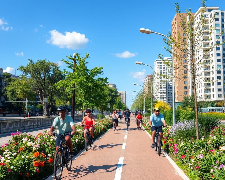 Voordelen van fietsen voor het milieu