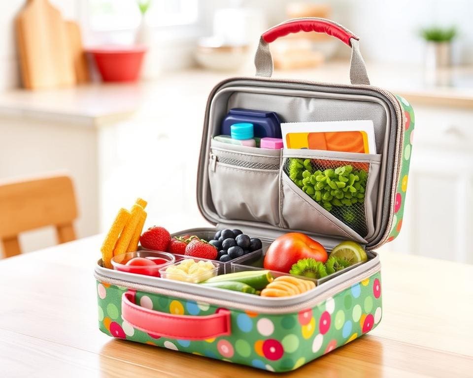 lunchbox met compartimenten