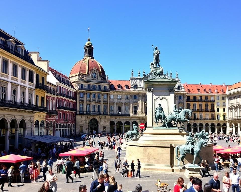 geschiedenis van Plaza Mayor Madrid