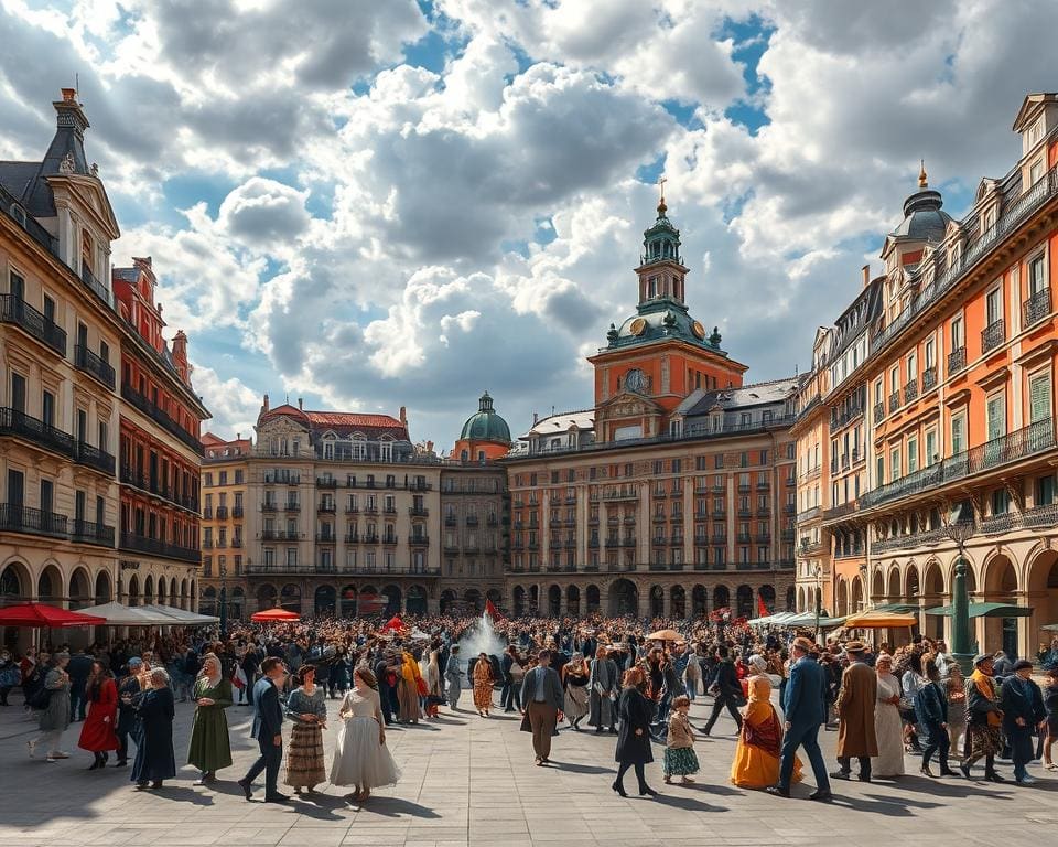 historische gebeurtenissen Plaza Mayor